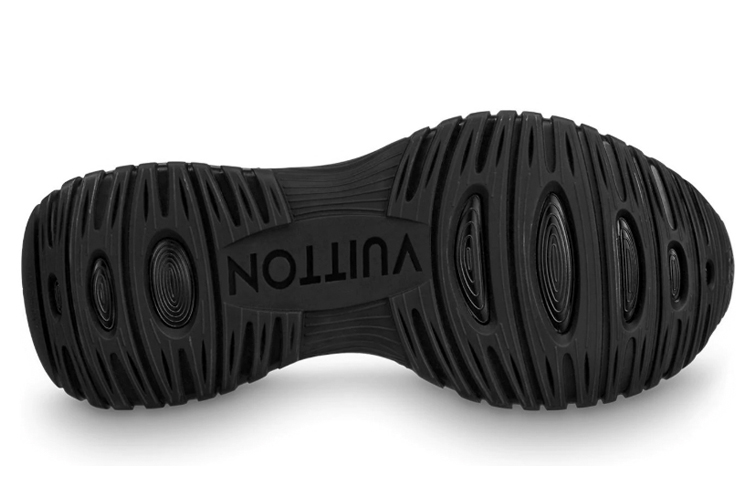 Shop Louis Vuitton 路易威登 Run Away Pulse 運動鞋 黑色