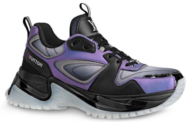 Order Louis Vuitton Run Away Pulse 'Hitam Ungu' 1A5YTC