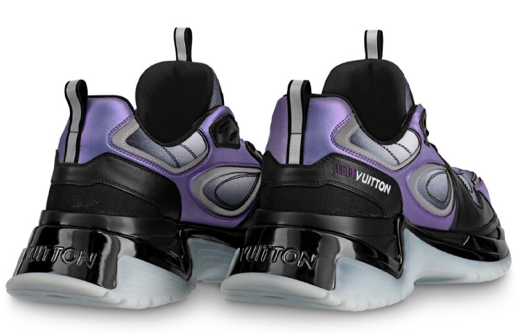 Lookbook Louis Vuitton Run Away Pulse 'Hitam Ungu' 1A5YTC