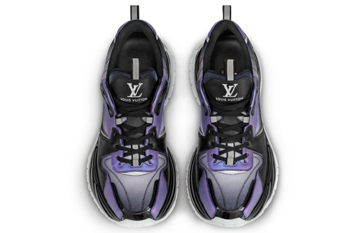 Shop Louis Vuitton Run Away Pulse 'Hitam Ungu' 1A5YTC