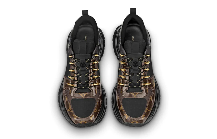 Lookbook Louis Vuitton Run Away Pulse 'Latah Salji Hitam' 1A5SX0