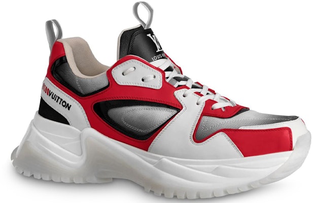 Louis Vuitton Run Away Pulse Sneakers 'Putih Hitam; 'Merah' 1A5YSV Order Louis Vuitton Run Away Pulse Sneakers 'Putih Hitam; 'Merah' 1A5YSV