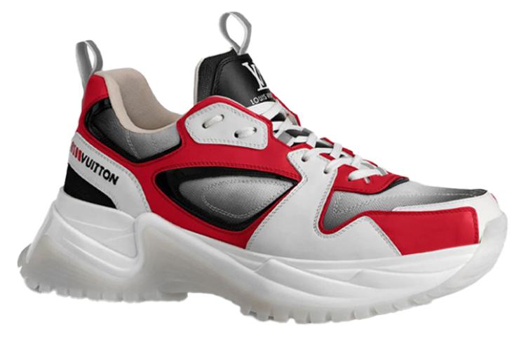 Order Louis Vuitton Run Away Pulse Sneakers 'Putih Hitam; 'Merah' 1A5YSV