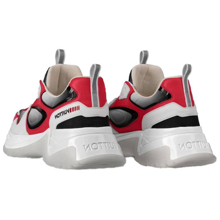 Purchase Louis Vuitton Run Away Pulse Sneakers 'Putih Hitam; 'Merah' 1A5YSV