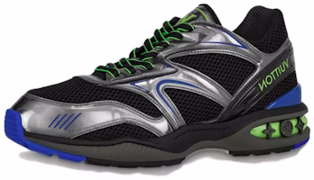Louis Vuitton Run Away Sneaker 'Black Silver' 1A7WKH Louis Vuitton Run Away Sneaker 'Black Silver' 1A7WKH