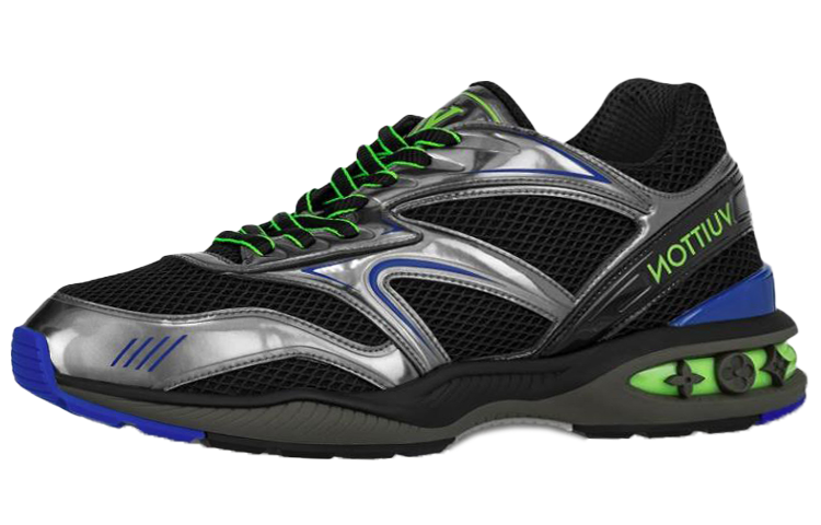 Louis Vuitton Run Away Sneaker 'Black Silver' 1A7WKH