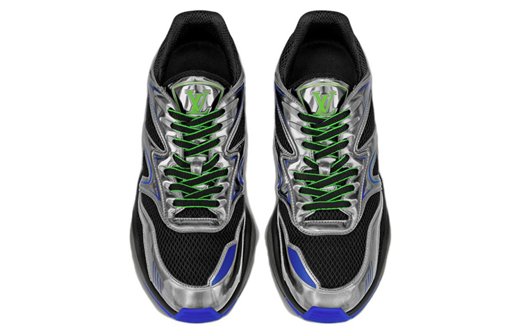 Lookbook 路易威登 黑银色 Run Away 运动鞋 1A7WKH