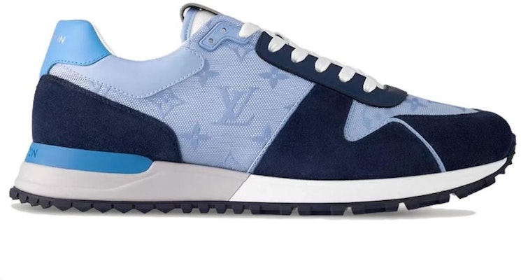 Louis Vuitton Run Away Sneaker 'Blue Monogram' 1AC4X9 Order Louis Vuitton Run Away Sneaker 'Blue Monogram' 1AC4X9