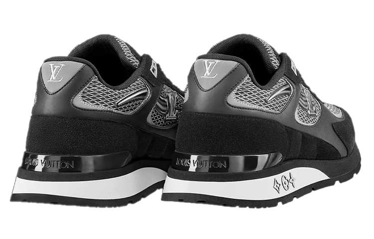 Shop Zapatillas Louis Vuitton Run Away 'Negras' 1A9J1C