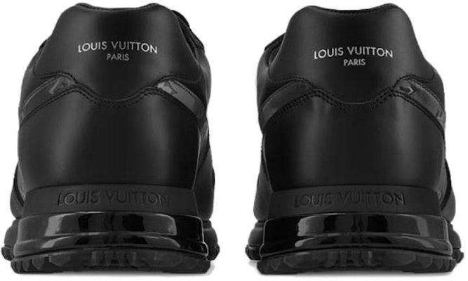 Louis Vuitton Run Away Sneakers 'Black with Grey Monogram' 1A8KJA Purchase Louis Vuitton Run Away Sneakers 'Black with Grey Monogram' 1A8KJA