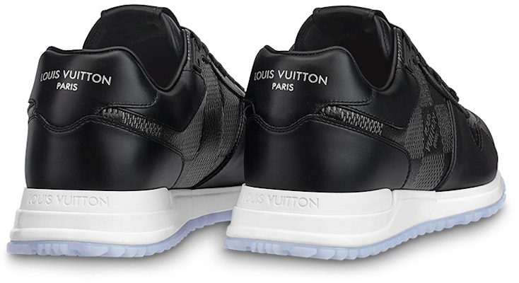 Louis Vuitton Run Away Sneakers 'Hitam dengan Corak Kotak Putih' 1AANN3 Shop Louis Vuitton Run Away Sneakers 'Hitam dengan Corak Kotak Putih' 1AANN3