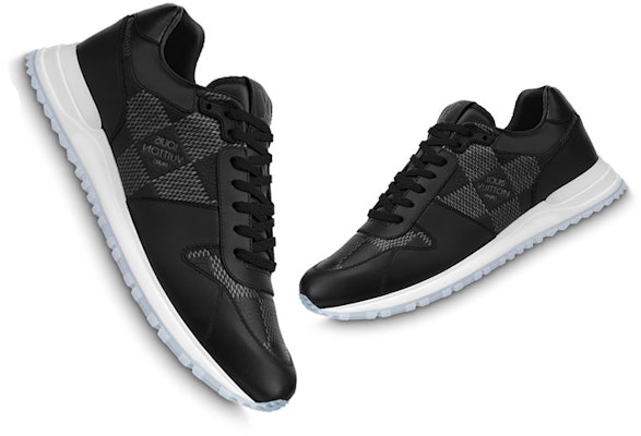 Louis Vuitton Run Away Sneakers 'Hitam dengan Corak Kotak Putih' 1AANN3 Purchase Louis Vuitton Run Away Sneakers 'Hitam dengan Corak Kotak Putih' 1AANN3