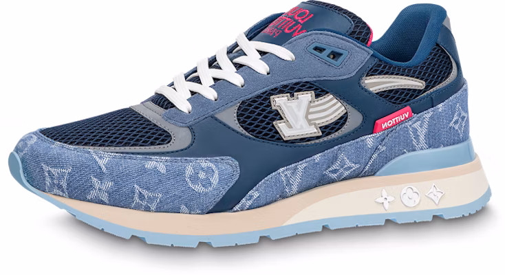 Louis Vuitton Run Away Sneaker 'Blue Monogram' 1ABFCG Buy Louis Vuitton Run Away Sneaker 'Blue Monogram' 1ABFCG