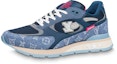 Buy Louis Vuitton Run Away Sneakers 'Biru Monogram dengan Merah Jambu' 1ABFCG