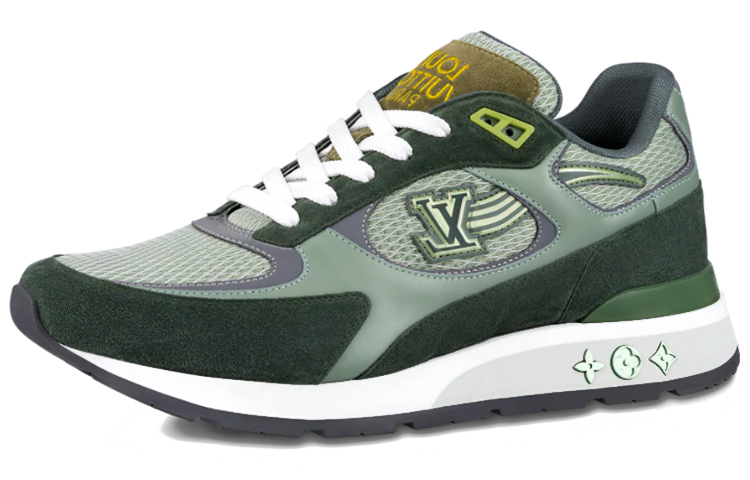 Louis Vuitton Run Away Sneakers 'Green' 1A9J0S