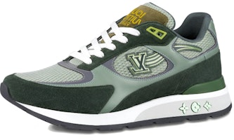 Louis Vuitton Run Away Sneakers 'Green' 1A9J0S Louis Vuitton Run Away Sneakers 'Green' 1A9J0S