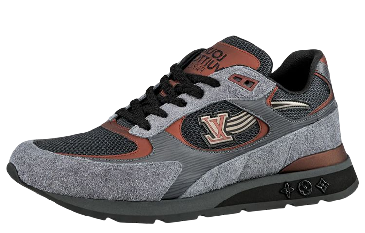 Louis Vuitton Run Away Sneakers 'Grey Copper' 1AASTR