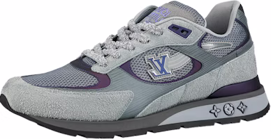 Louis Vuitton Run Away Sneakers 'Grey Purple' 1AASU9 Louis Vuitton Run Away Sneakers 'Grey Purple' 1AASU9