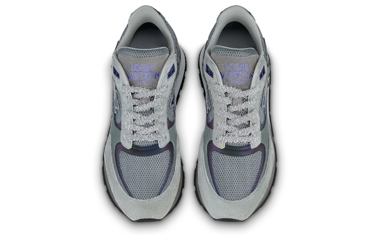 Lookbook Baskets Louis Vuitton Run Away ''Gris Violet'' 1AASU9