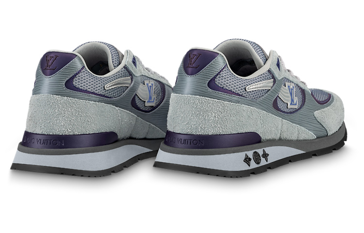 Shop Baskets Louis Vuitton Run Away ''Gris Violet'' 1AASU9