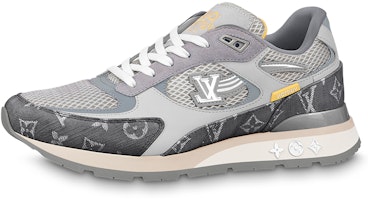 Louis Vuitton Run Away Sneakers 'Grey Yellow' 1ABFBR Louis Vuitton Run Away Sneakers 'Grey Yellow' 1ABFBR