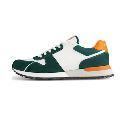 LV Run Away Sneakers 'White Green Orange'