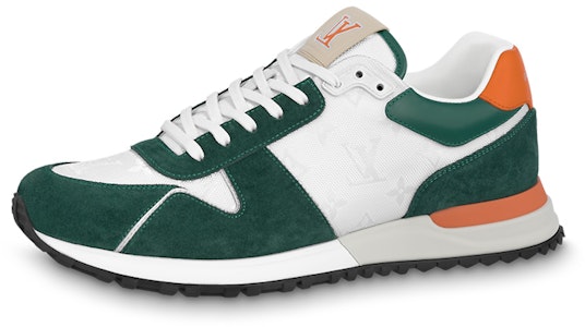 루이비통 런 어웨이 스니커즈 '화이트 그린 오렌지' 1ABMEN Lookbook 루이비통 런 어웨이 스니커즈 '화이트 그린 오렌지' 1ABMEN