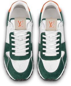 루이비통 런 어웨이 스니커즈 '화이트 그린 오렌지' 1ABMEN Shop 루이비통 런 어웨이 스니커즈 '화이트 그린 오렌지' 1ABMEN