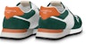 Louis Vuitton Run Away Sneakers 'Putih Hijau Jingga' 1ABMEN