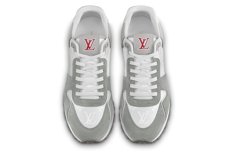 Shop Zapatillas Louis Vuitton Run Away 'Blanco Gris' 1ABMFN