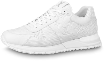 Louis Vuitton Run Away Sneakers 'White Monogram and EPI' 1A9ZK6 Louis Vuitton Run Away Sneakers 'White Monogram and EPI' 1A9ZK6