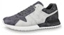 Louis Vuitton Run Away Sneakers 'Putih Monogram Ice & Kelabu Gelap Monogram' 1A8UZJ