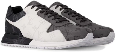 Shop LOUIS VUITTON Run Away 低筒 運動休閒鞋 男款 白灰