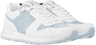 Shop Louis Vuitton Run Away Sneakers 'Putih dengan Monogram Kelabu' 1A8KIU
