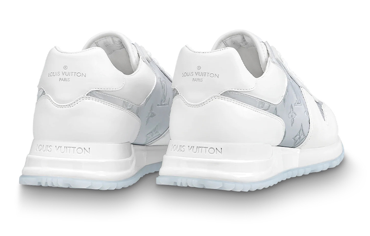 Purchase LOUIS VUITTON Monogram Logo 時尚萬用 低筒 運動休閒鞋 男款 白灰拼接