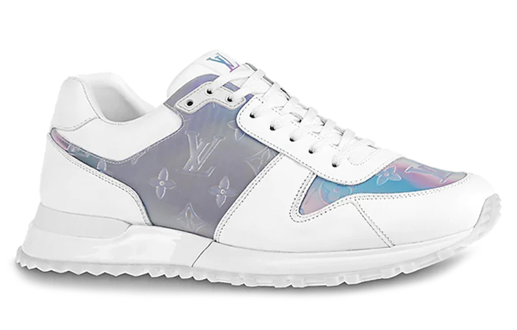 Order Louis Vuitton Run Away Sneakers 'Putih dengan Monogram Lutsinar' 1A7WF7