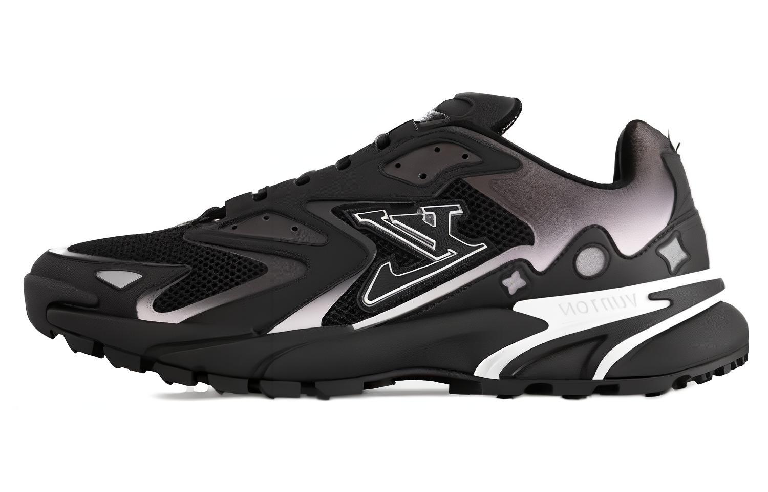 Louis Vuitton Runner Tatic 'Black Leather' 1ACG7W