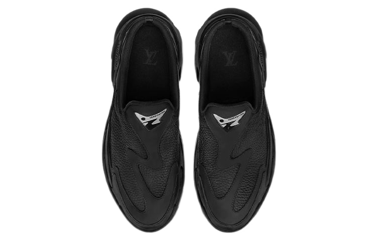 Lookbook Louis Vuitton Runner Tatic 'Sandal Hitam' 1AA5LE