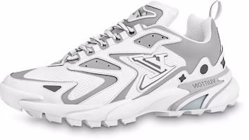 Louis Vuitton Runner Tatic Sneakers 'White Grey' 1ABEQ4 Louis Vuitton Runner Tatic Sneakers 'White Grey' 1ABEQ4