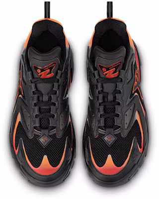 Louis Vuitton LV Runner Tatic Sneakers 'Black Orange Red' 1ABFQO Order Louis Vuitton LV Runner Tatic Sneakers 'Black Orange Red' 1ABFQO