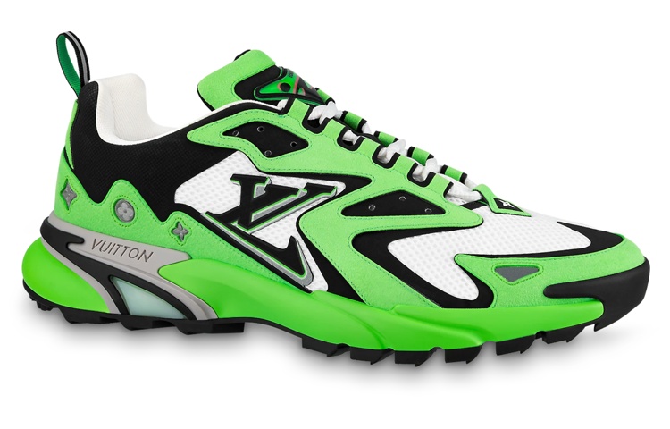 Order Sepatu Louis Vuitton Runner Tatic 'Hijau' 1A9JEK