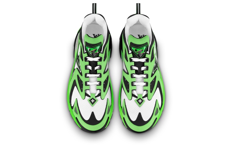 Lookbook Sepatu Louis Vuitton Runner Tatic 'Hijau' 1A9JEK