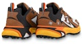 Lookbook Louis Vuitton Runner Tatic Sneakers 'Oren Putih Coklat' 1A9BNT