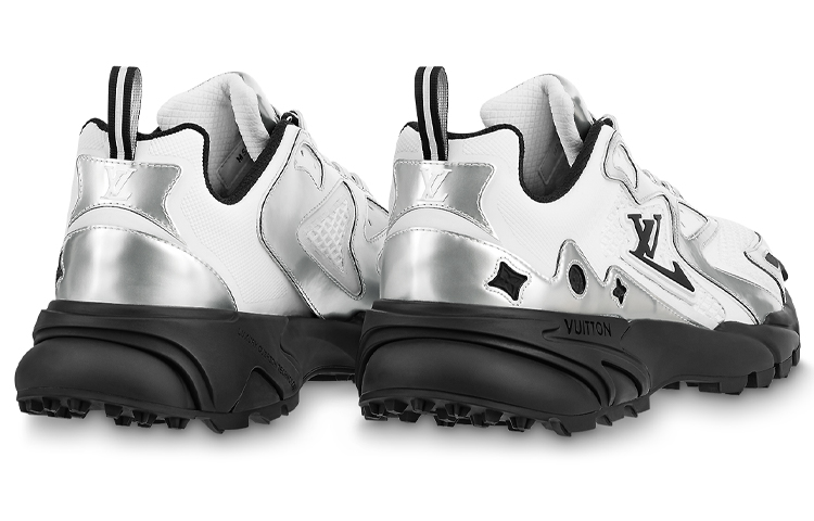 Shop Louis Vuitton Sneaker Runner Tatic 'Silver' 1AA789