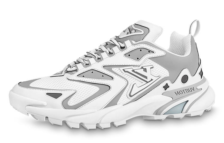 Louis Vuitton Runner Tatic Sneakers 'White Grey' 1ABEQ4