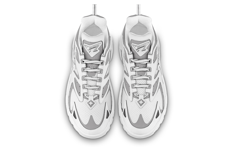 Lookbook ルイ・ヴィトン ランナー・タティック (ホワイト/グレー) 1A9TUV