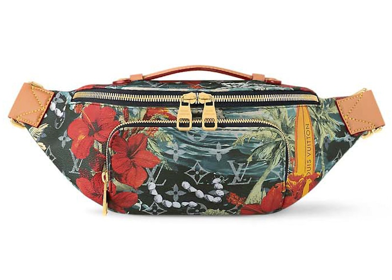 Louis Vuitton Rush Bumbag Monogram Surfin' Navy Blue