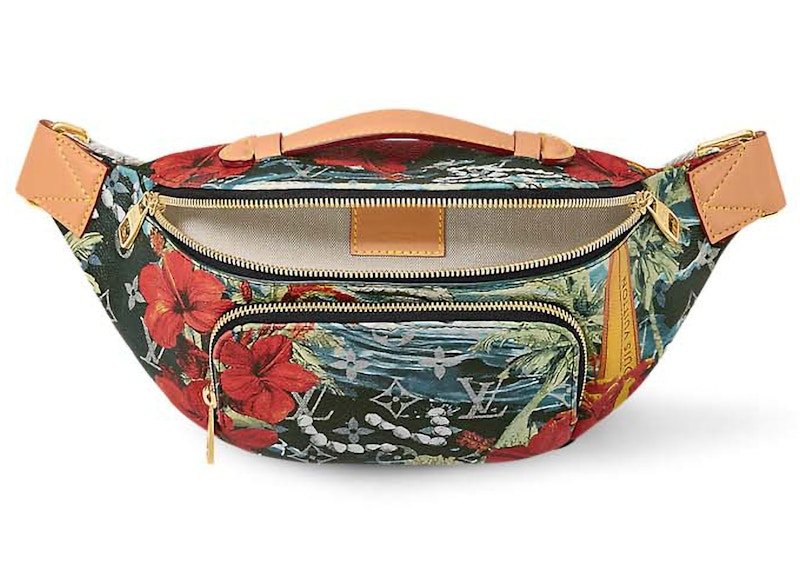 Lookbook 路易威登Rush腰包Monogram Surfin'深藍色