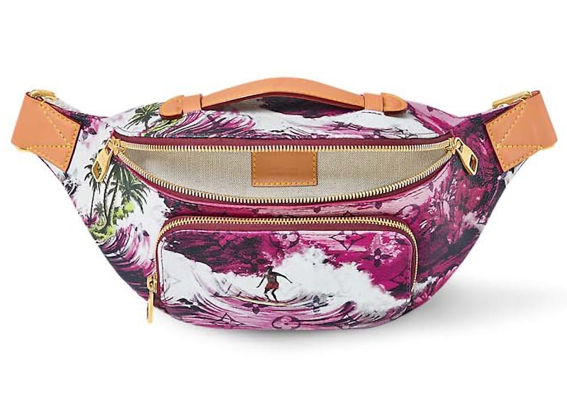 Lookbook 路易威登專櫃系列粉紅撞色單肩包