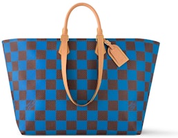 Louis Vuitton Sac Plat Soft Damier Pop Blue Louis Vuitton Sac Plat Soft Damier Pop Blue